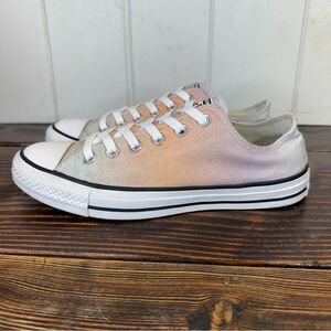 Converse Chuck Taylor All Star Low Top – Women’s Sz 8.5 – Iridescent Pastel Fade